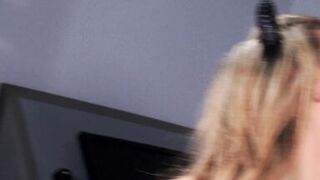 Stunning lesbo sluts trying out toys in cosplay action - 13 image