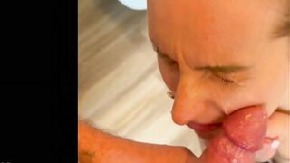 Hot Blonde Milf Best Facial Cumshot Compilation - 3 image