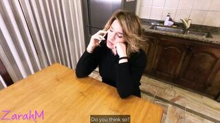 I came inside my stepmother's ass after insisting that we fuck