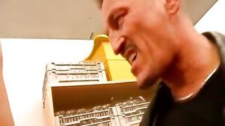 Hot Blonde Spanked and Waxed Before Getting Fucked