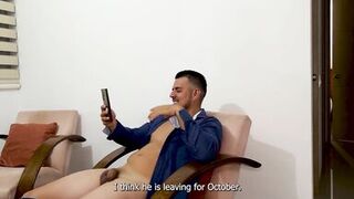 My husband is cheating on me with my stepsister and when he finds out he gives me a hard fuck until he fills my pussy with cum!