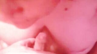 Step Mom Sucks Cock, Get It Fucked and Get Cum on Boobs