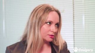 A Group Of Horny MILFs Have A Finger Banging Orgy