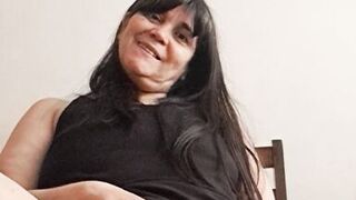 Stepson wants me to show him my pussy and tits to jerk off