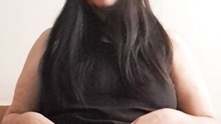 Stepson wants me to show him my pussy and tits to jerk off