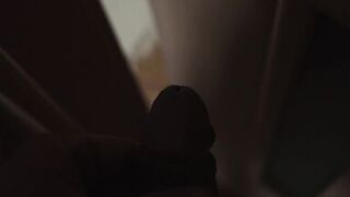 Busty MILF roommate masturbates then I fucked her