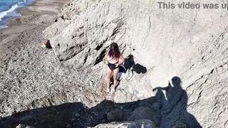 Milf is Shocked! She had to Suck&Fucks on the Beach!1