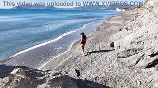 Milf is Shocked! She had to Suck&Fucks on the Beach!1