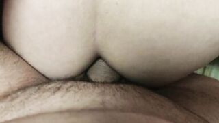 POV ANAL - Hot Sexy Stepmom MILF Fucked in her Big Ass Doggystyle and gets Creampie in Asshole