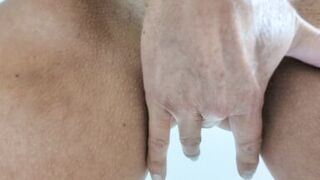 Horny estate agent strips naked for me during a house viewing - exhibitionist wife