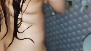 Big tits sexydesisara naked shower showing big boobs hot body