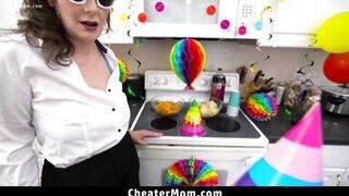 Stepmom and stepsister Wants to Prepare Something Special for Stepson - Cheatermom