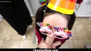 Stepmom and stepsister Wants to Prepare Something Special for Stepson - Cheatermom
