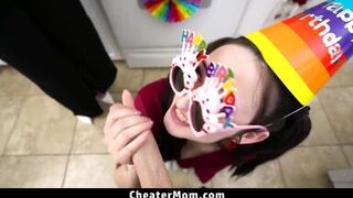Stepmom and stepsister Wants to Prepare Something Special for Stepson - Cheatermom