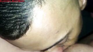 Sucking hot bbw's pussy