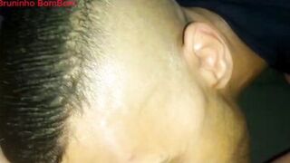 Sucking hot bbw's pussy