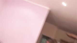 Very Beautiful Sensual MILF with Small Tits Fucked and Cummed in Mouth by Two Huge Vintage Cocks