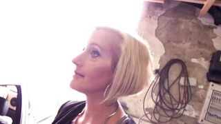 The hot milf just wanted to pick up her car, but then she sucks my cock so well - 2 image