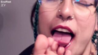 When They Craving For Toe Sucking Gets To Intense