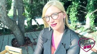 Irina and her big tits, having fun with a cock