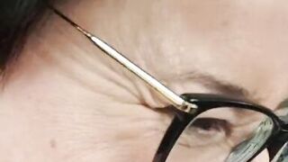 Milf Julie naked outdoors