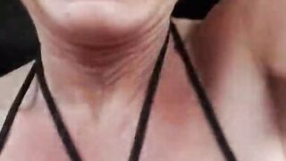 Milf Julie naked outdoors