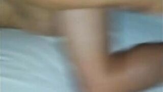 Married Karina in a threesome with two inexperienced boys