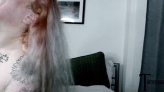 TATTED BBW BAMBI BEAUTY FUCKS HER ELDERS