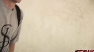 Step Mom with huge tits fucks inexperienced guy - 1 image