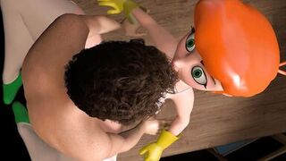 Dexter's Sweet Step-mom Missionary Sex on the Table - Dexter's Lab Parody