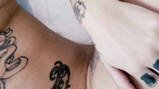 Tattooed Slut with Huge tits and Nice bush Genevieve Sinn Hard Fuck