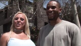 Your busty step mom goes for black cock