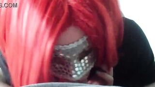 redhead amateur wife sucking good big dick