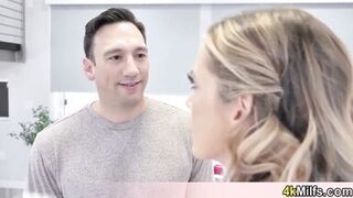 Beauiful red heels and skintight pants always do the job and my stepmom knows this