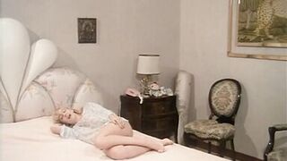 Moana Pozzi and Another Slut with Hairy Pussy Fucked and Cummed in Mouth by Big Cocks - 15 image