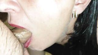 Mature MILF Housewife agreed to Fuck with her Stepson