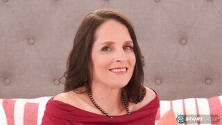 Christina's hubby doesn't know she's here