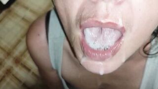 Cum in Mouth and Anal Creampie Amateur Mature MILF Compilation - 14 image
