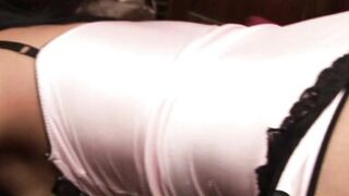 Two horny dudes make sandwich with gorgeous babe