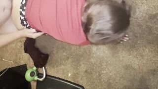 Letting my step-son practice with my ass - Natalya