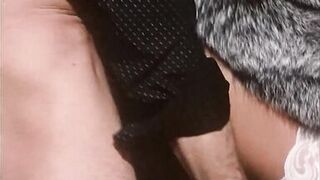 Wonderful Vintage MILF with Big Tits and Hairy Pussy Ass Fucked and Cumshot in Mouth by a Big Cock - 14 image
