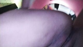 wife dancing and seducing virgin boy with a sexy micro thong and sucking his cock hard before he cums inside her - 15 image