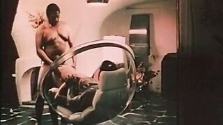 Rich lady gets fucked by her black servants - vintage