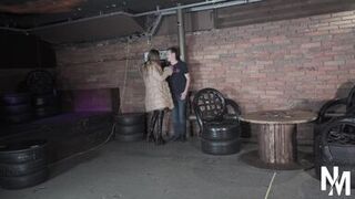 Hot and Busty MILF Punishing a Big Cock Slave