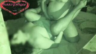 My ex boyfriend comes home to fuck me in front of the cuckold