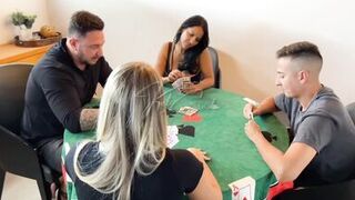 The card game ended up becoming a couple exchange. - 4 image