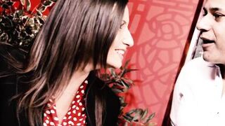 Horny Brunette Milf With Big Boobs Sucks Cock And Gets Fucked In A Bar - 2 image