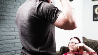 Nerdy Shy Girl Needs Some Dilf Dick - 1 image