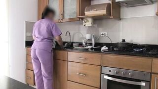 Step mom with huge round ass works as a maid and gets fucked by the boss - 8 image