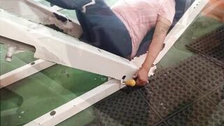 invite the big ass from the gym after her leg routine